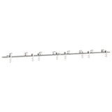 Vidaxx Schiebetürteile-Set 366 cm Edelstahl silberfarben - afbeelding 2