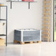 VIDAXL Palletopzetranden 2 ST 80x60 cm Festkiefergrau