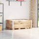 Vidaxl palletopzetranden 2 PCs 120 x 80 cm Festkiefer