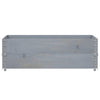 VIDAXL Palletopzetranden 2 PCs 120 x 80 cm Festkiefergrau