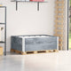 VIDAXL Palletopzetranden 2 PCs 120 x 80 cm Festkiefergrau