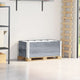 VIDAXL Palletopzetranden 2 PCs 100x50 cm Festkiefergrau