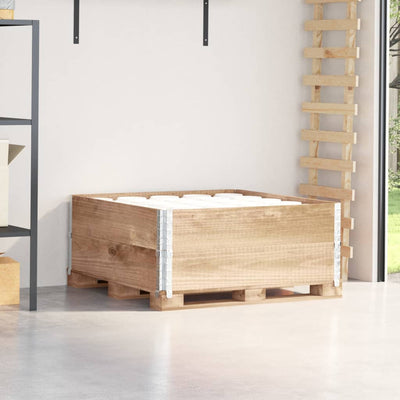 VIDAXL Palletopzetranden 2 PCs 100x100 cm Festkiefer