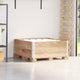 VIDAXL Palletopzetranden 2 PCs 100x100 cm Festkiefer