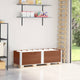 VIDAXL Palletopzetranden 2 ST 150 x 50 cm Festkiefernkiefernbraun