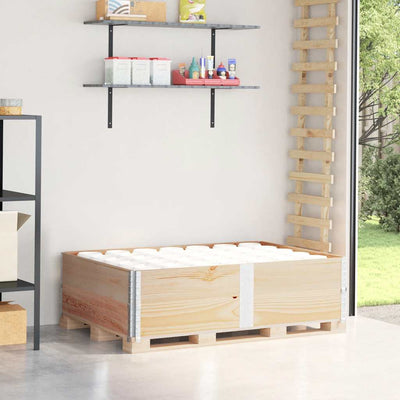 VIDAXL Palletopzetranden 2 ST 150x100 cm Festkiefer