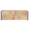 VIDAXL -Planungsbox 120x80 cm Festkiefer