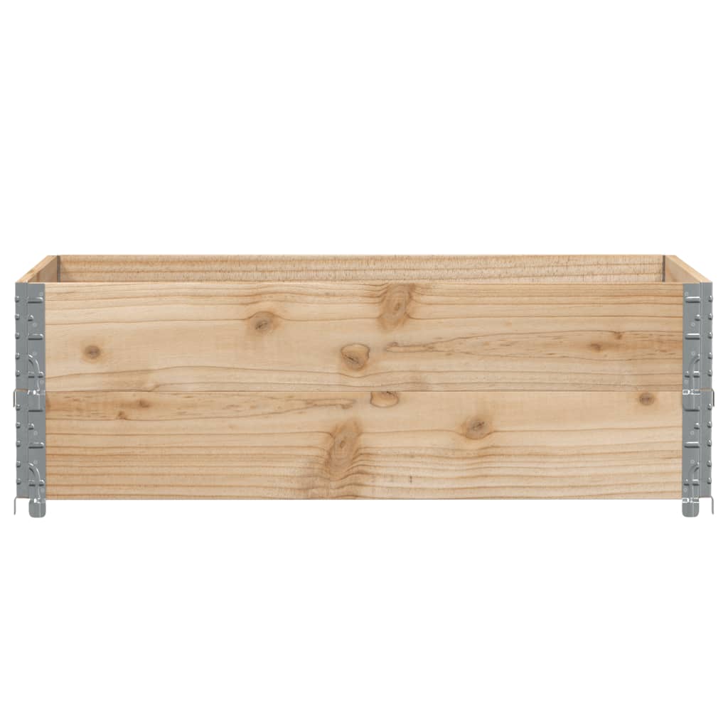 VIDAXL -Planungsbox 120x80 cm Festkiefer