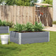 VIDAXL -Planungsbox 120x80 cm Festkiefergrau