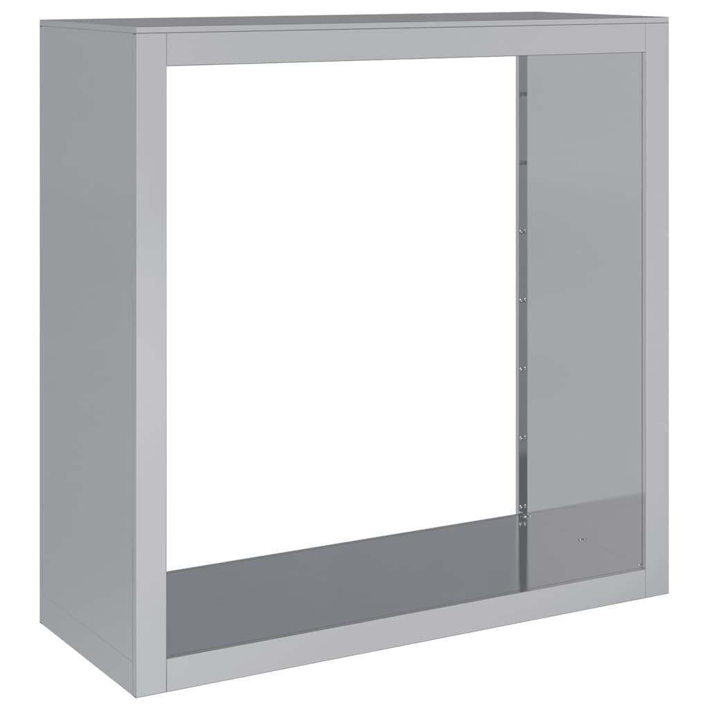 VIDAXL -Kamin 100x40x100 cm verzinkter Stahl