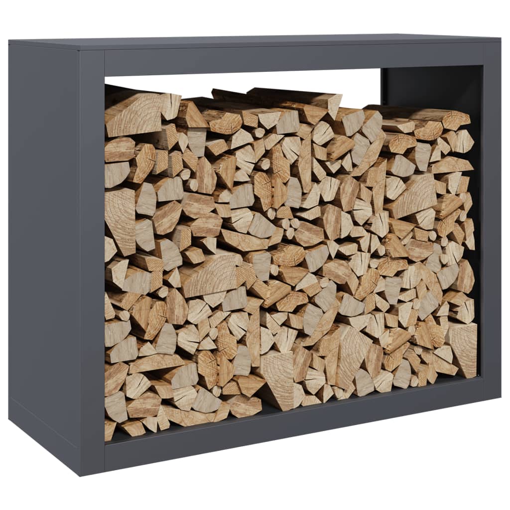 VIDAXL -Kamin 100x40x80 cm Stahl Anthrazit -ausgelöst