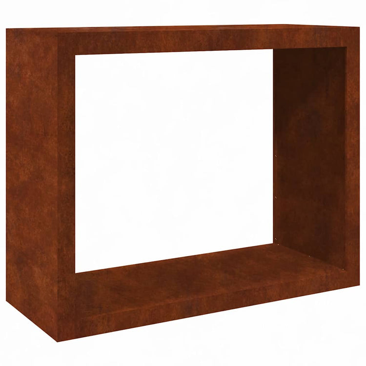 VIDAXL StandhoodTrek 100x40x80 cm Wetterstahl