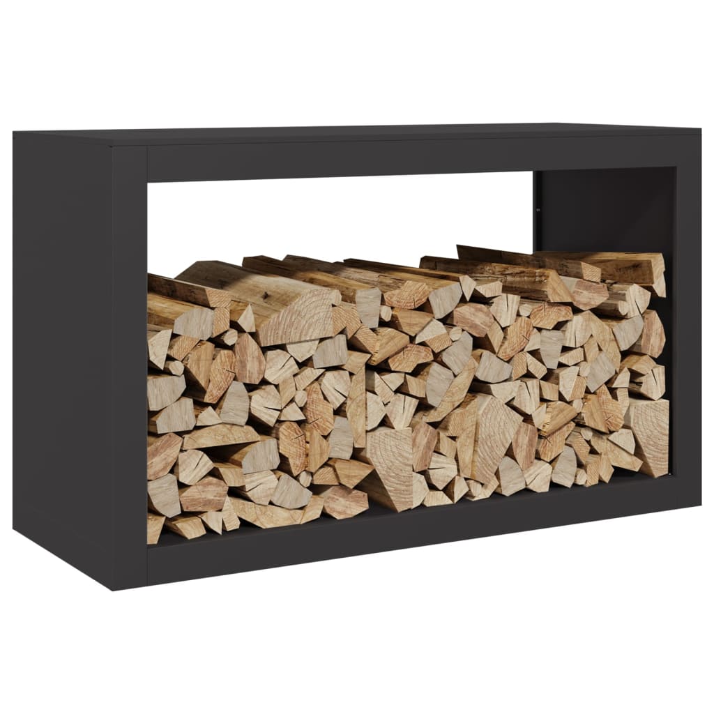 Vidaxl Kamin 100x40x60 cm Stahlschwarz