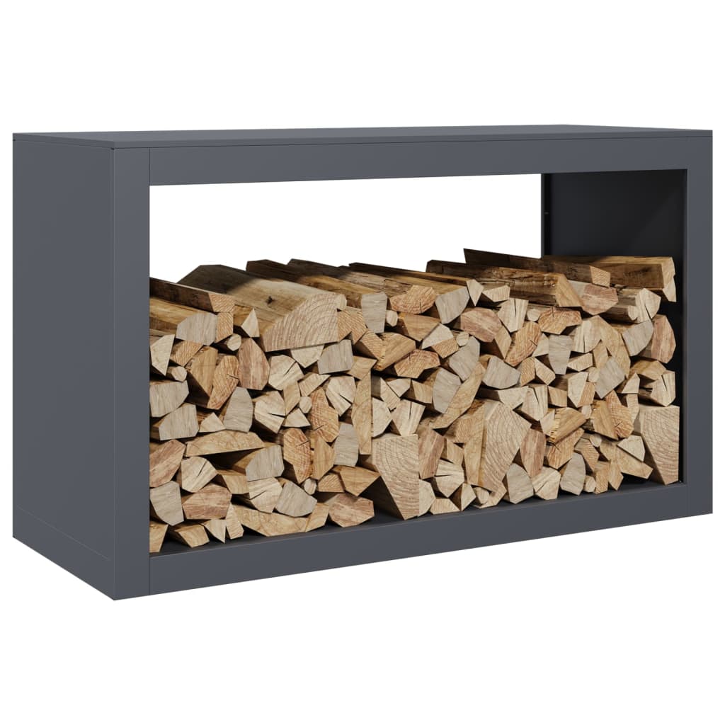 VIDAXL -Kamin 100x40x60 cm Stahl Anthrazit -ausgelöst