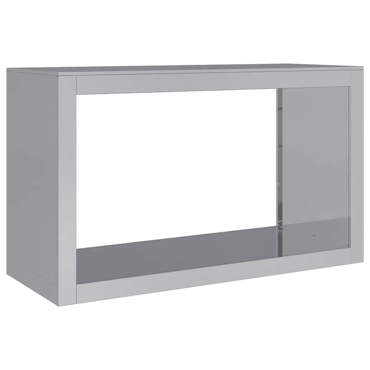 Vidaxl -Kamin 100x40x60 cm verzinkter Stahl