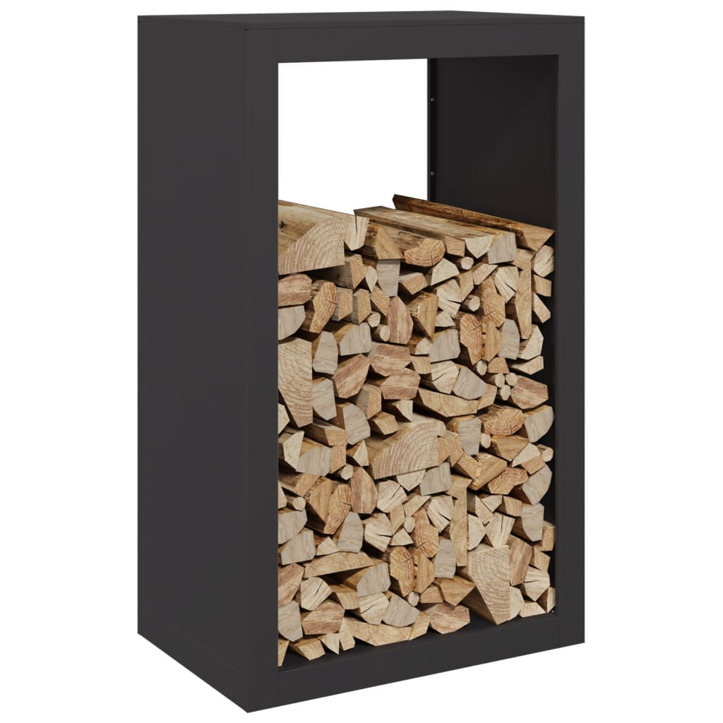 Vidaxl Kamin 60x40x100 cm Stahlschwarz
