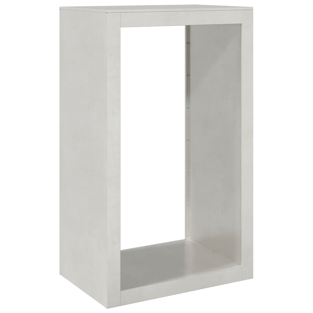 VIDAXL -Kamin 60x40x100 cm Edelstahl