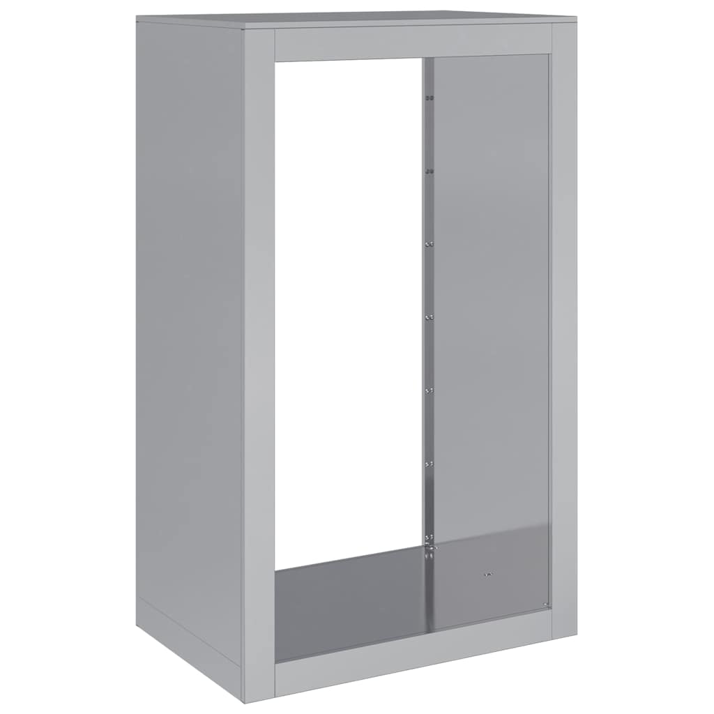 VIDAXL -Kamin 60x40x100 cm verzinkter Stahl