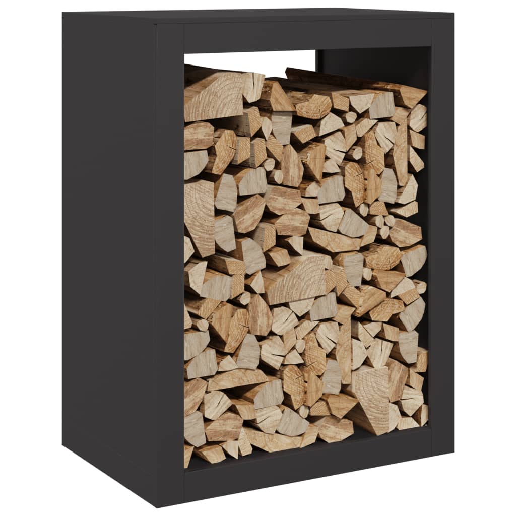 Vidaxl Kamin 60x40x80 cm Stahlschwarz