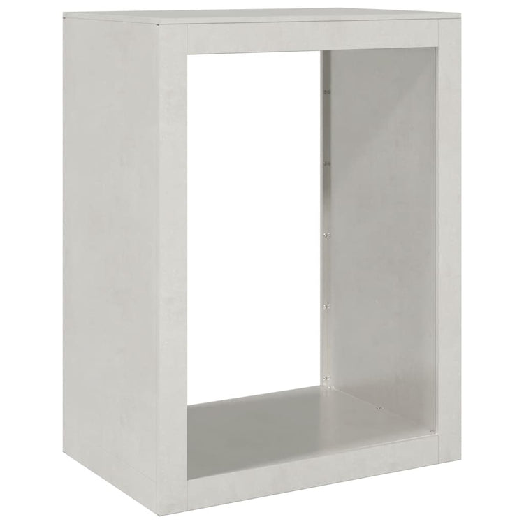 VIDAXL -Kamin 60x40x80 cm Edelstahl