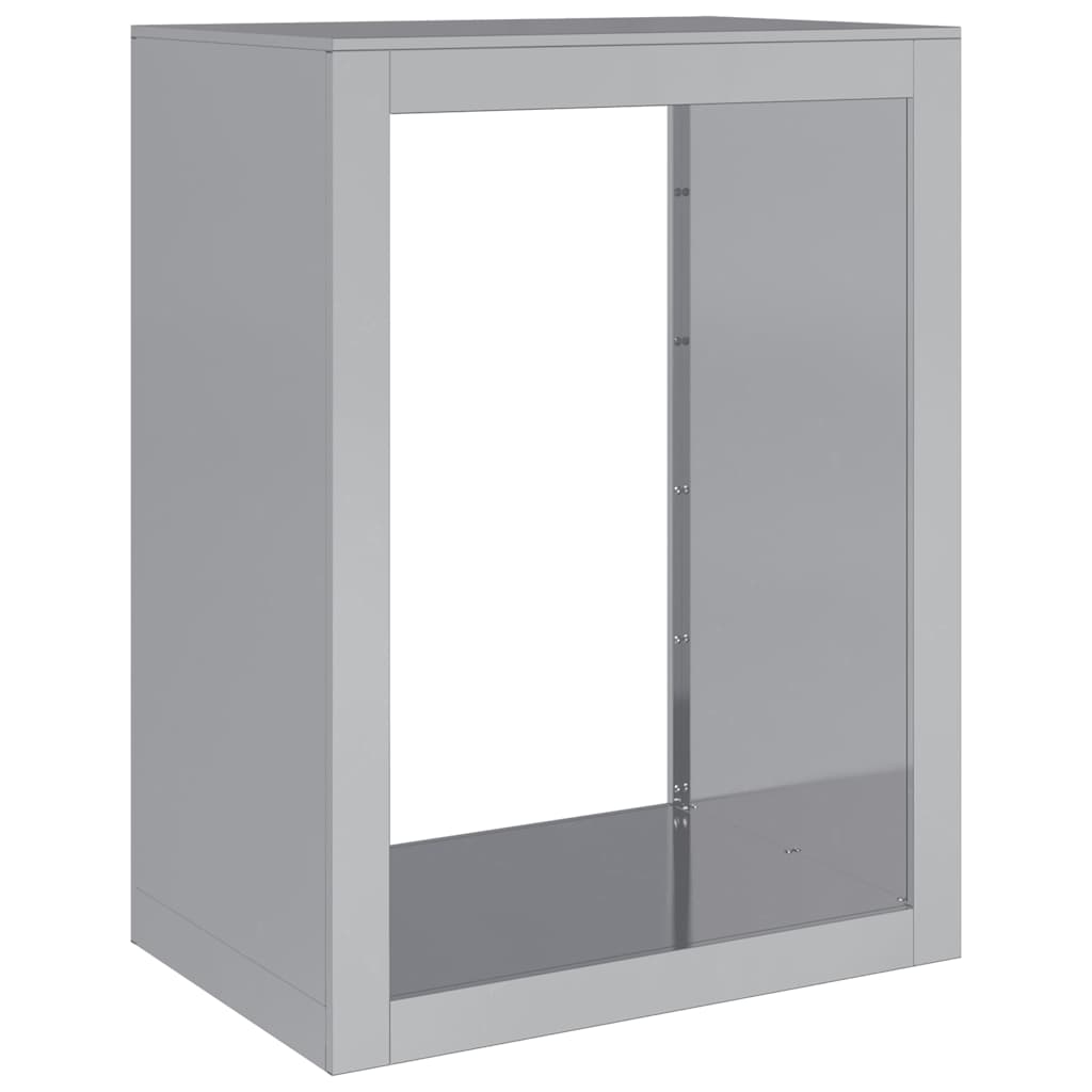VIDAXL -Kamin 60x40x80 cm verzinkter Stahl