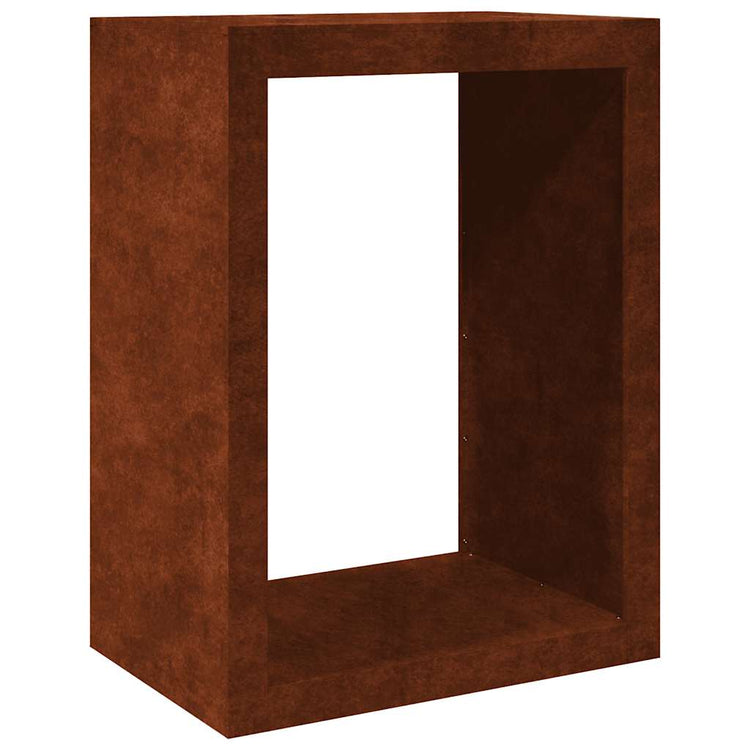 Vidaxl Standhousrek 60x40x80 cm Wetterstahl