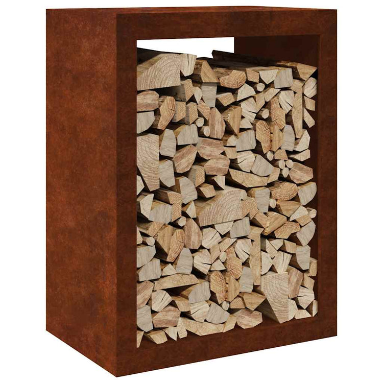 Vidaxl Standhousrek 60x40x80 cm Wetterstahl