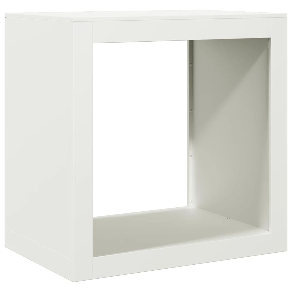 Vidaxl Kamin 60x40x60 cm Stahlweiß