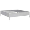 VIDAXL -Pflanzer erhoben 100x100x26 cm verzinkter Stahl