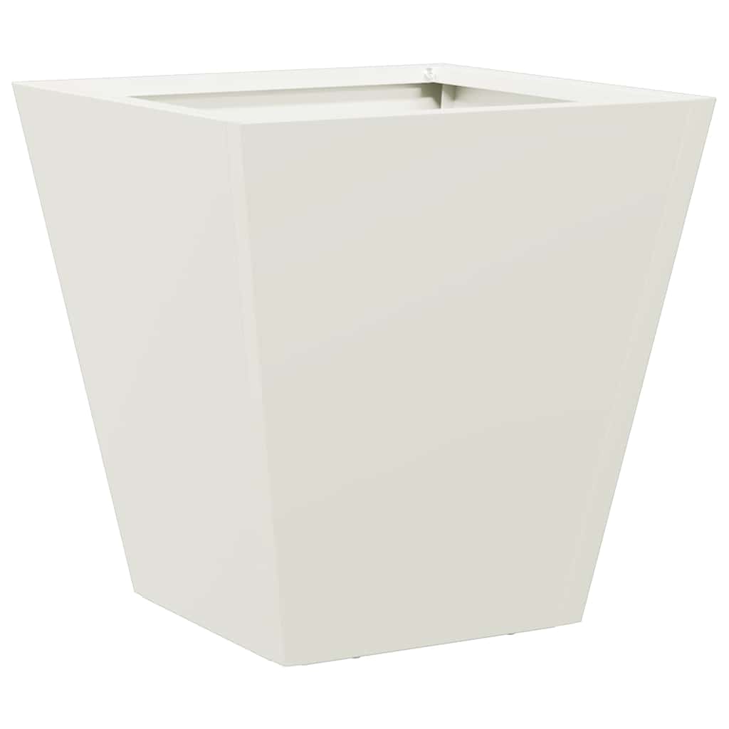 VIDAXL -Planungsbox 30x30x30 cm Stahlweiß