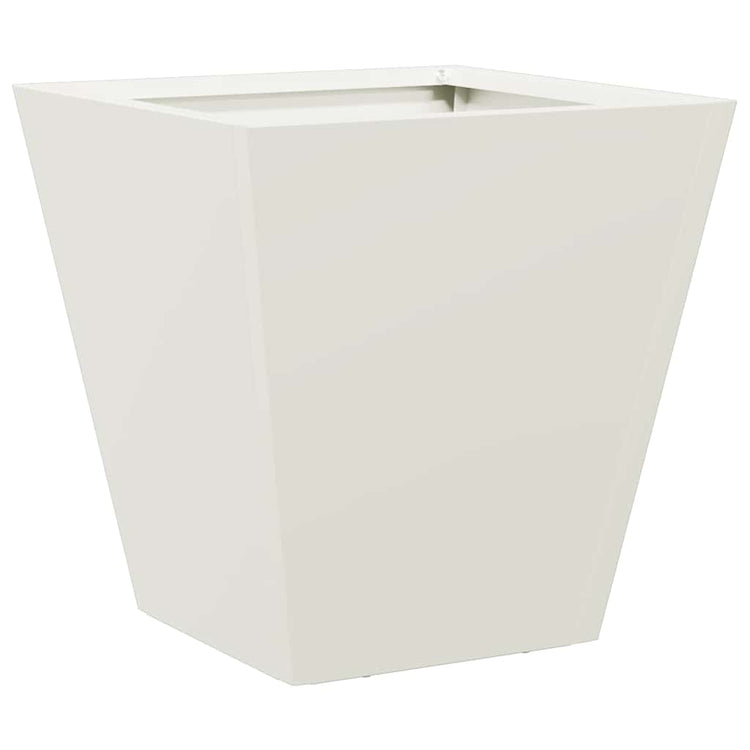 VIDAXL -Planungsbox 30x30x30 cm Stahlweiß