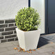 VIDAXL -Planungsbox 30x30x30 cm Stahlweiß