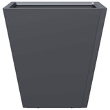 Vidaxx Pflanzgefäß 30x30x30 cm Stahl Anthrazit - afbeelding 3
