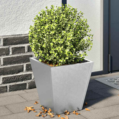 VIDAXL -Pflanzer 2 ST 30x30x30 cm verzinkter Stahl