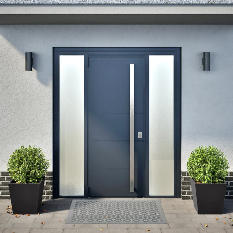 Vidaxl Pflanzer 2 ST 40x40x40 cm Stahlschwarz
