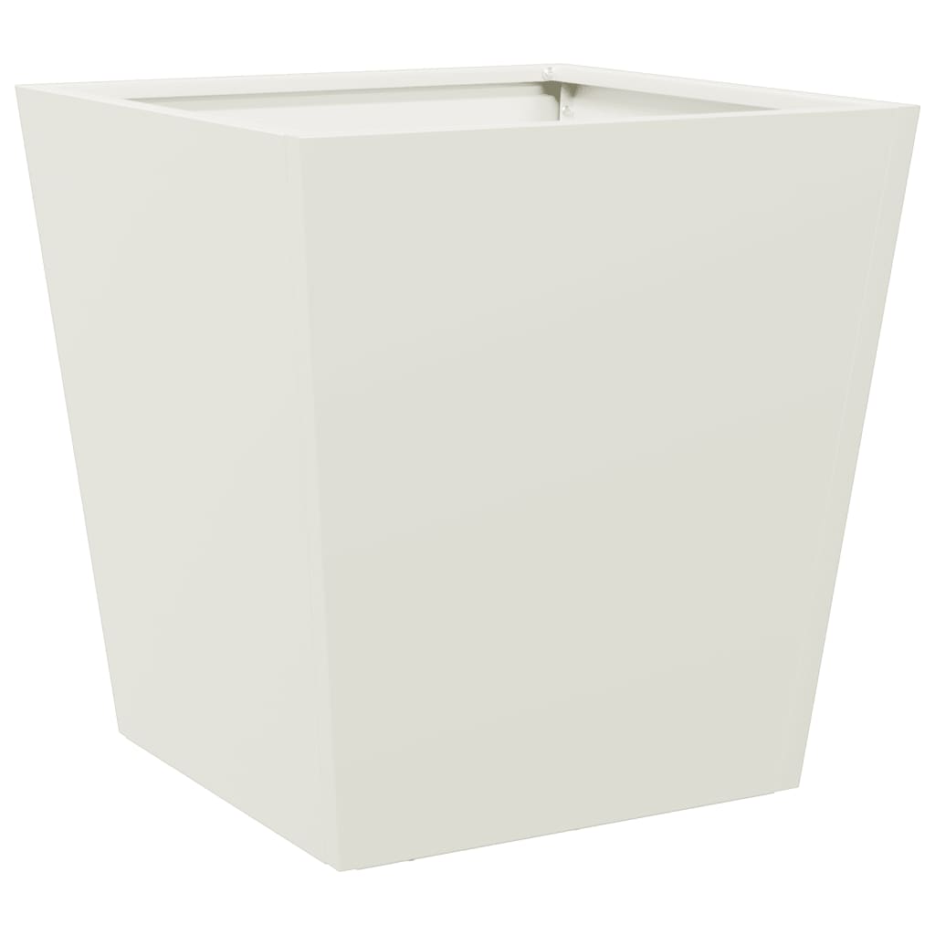 VIDAXL -Planungsbox 40x40x40 cm Stahlweiß