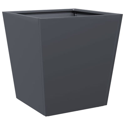 VIDAXL -Planungsbox 40x40x40 cm Stahl Anthrazit -gelöscht