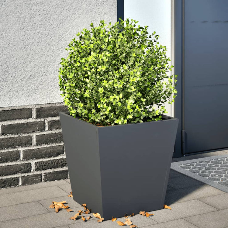 VIDAXL -Planungsbox 40x40x40 cm Stahl Anthrazit -gelöscht