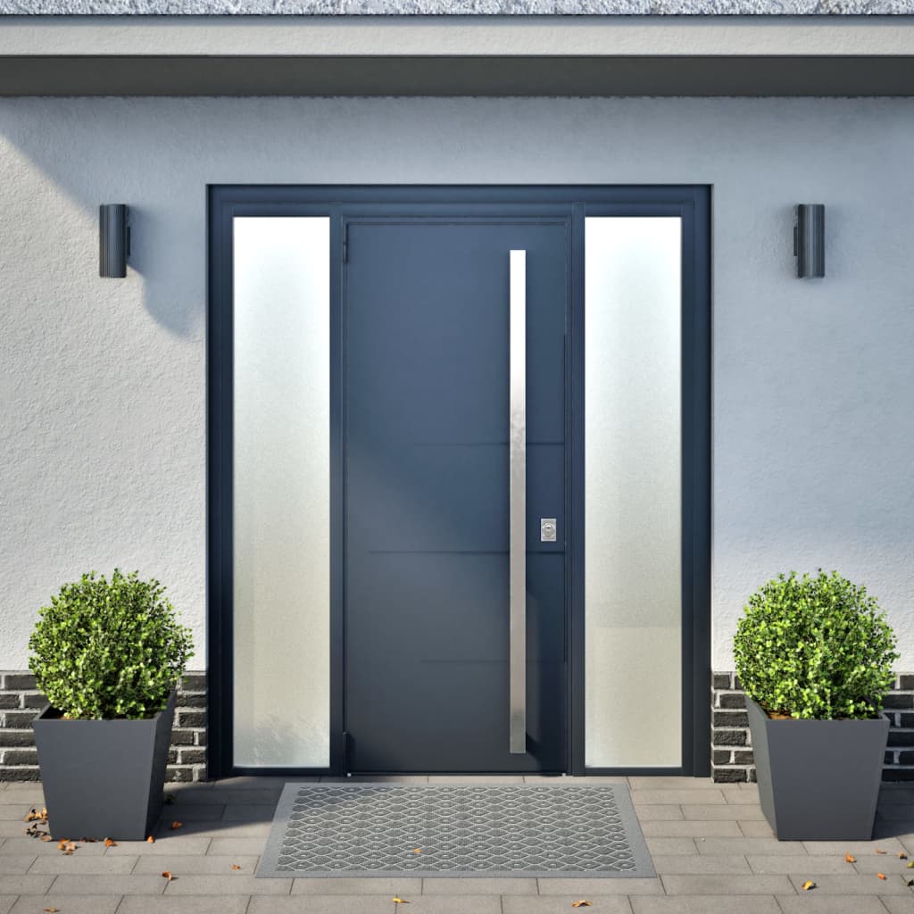 VIDAXL -Pflanzer 2 ST 40x40x40 cm Stahl Anthrazit -geläutet
