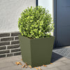 VIDAXL -Planungsbox 40x40x40 cm Stahl Olivengrün