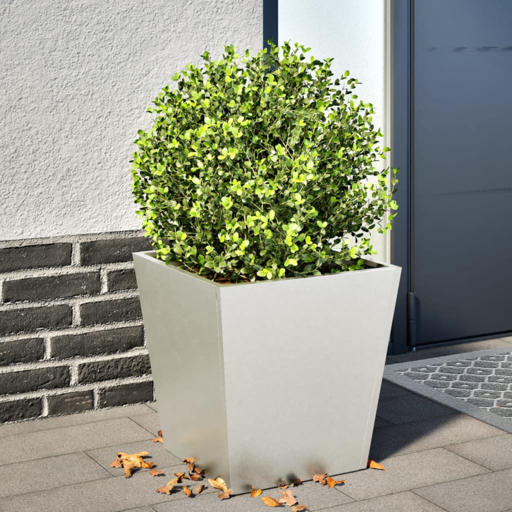 VIDAXL -Pflanzenbank 40x40x40 cm Edelstahl
