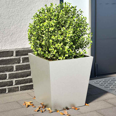 VIDAXL -Pflanzer 2 ST 40x40x40 cm Edelstahl