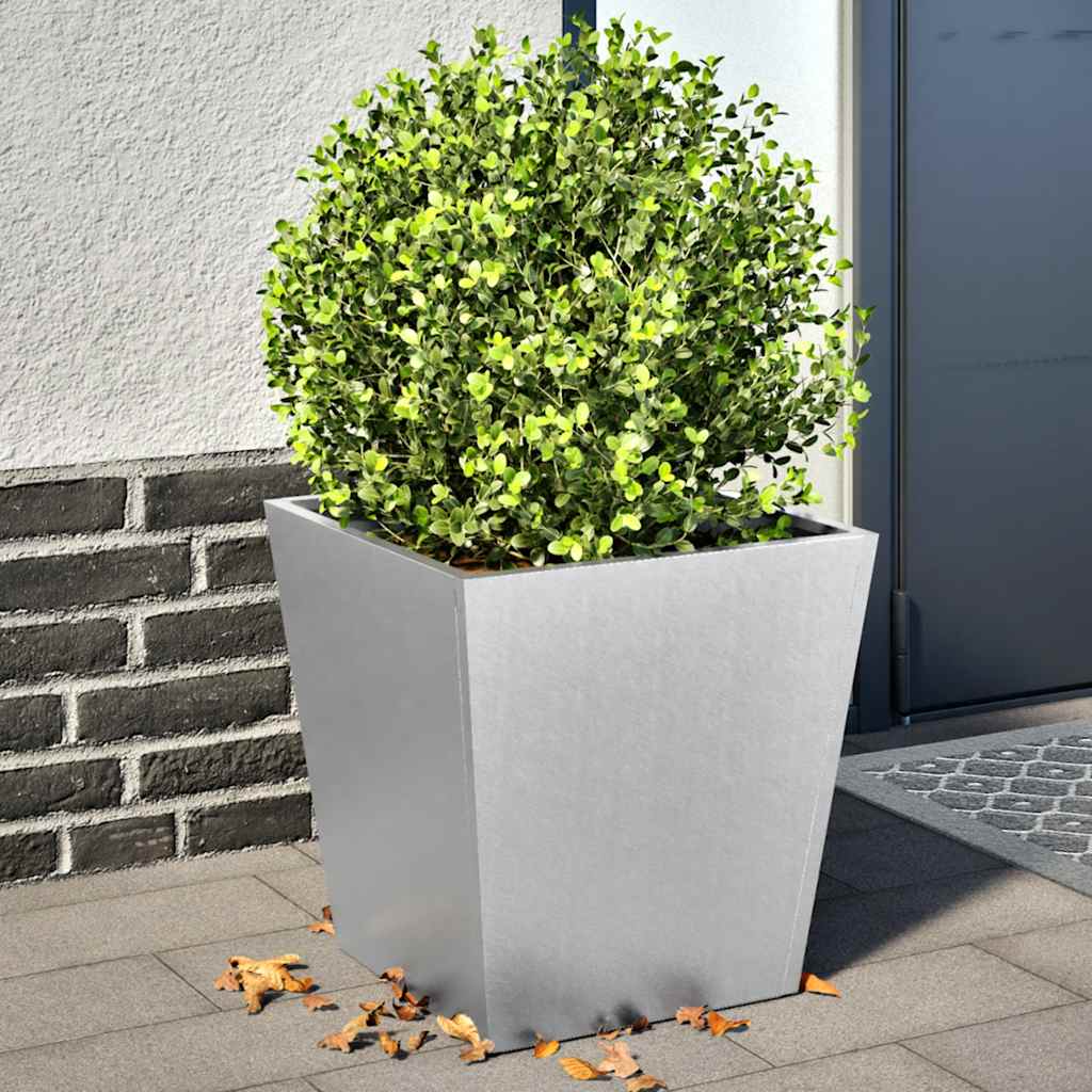 VIDAXL -Pflanzer 2 ST 40x40x40 cm verzinkter Stahl