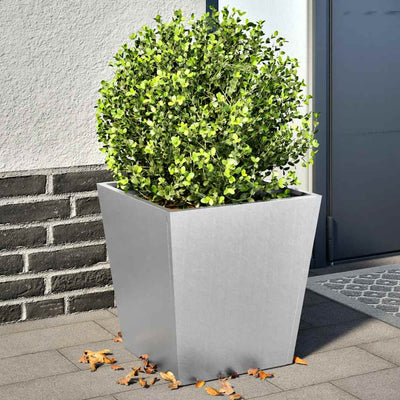 VIDAXL -Pflanzer 2 ST 40x40x40 cm verzinkter Stahl