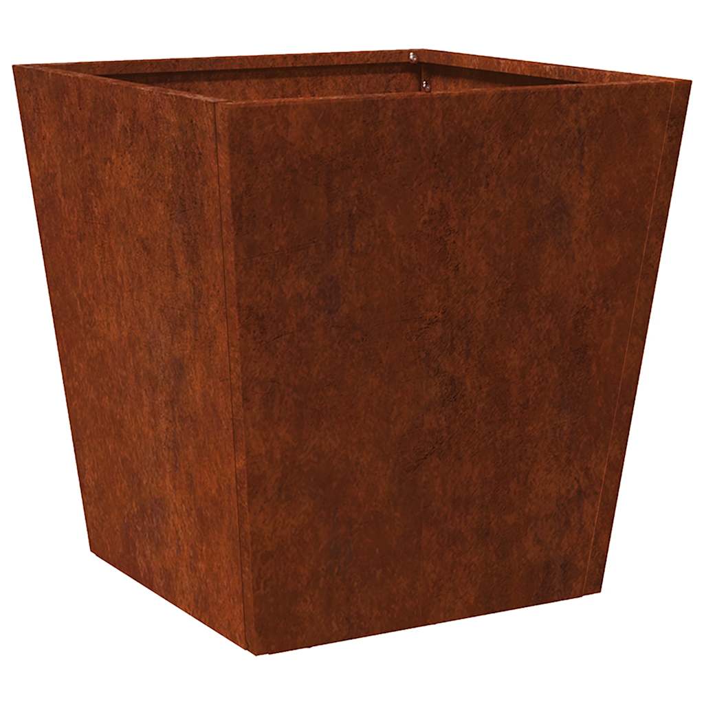 VIDAXL -Planungsbox 40x40x40 cm Wetterstahl