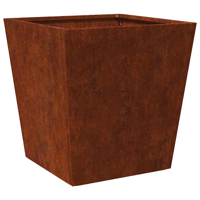 VIDAXL -Planungsbox 40x40x40 cm Wetterstahl