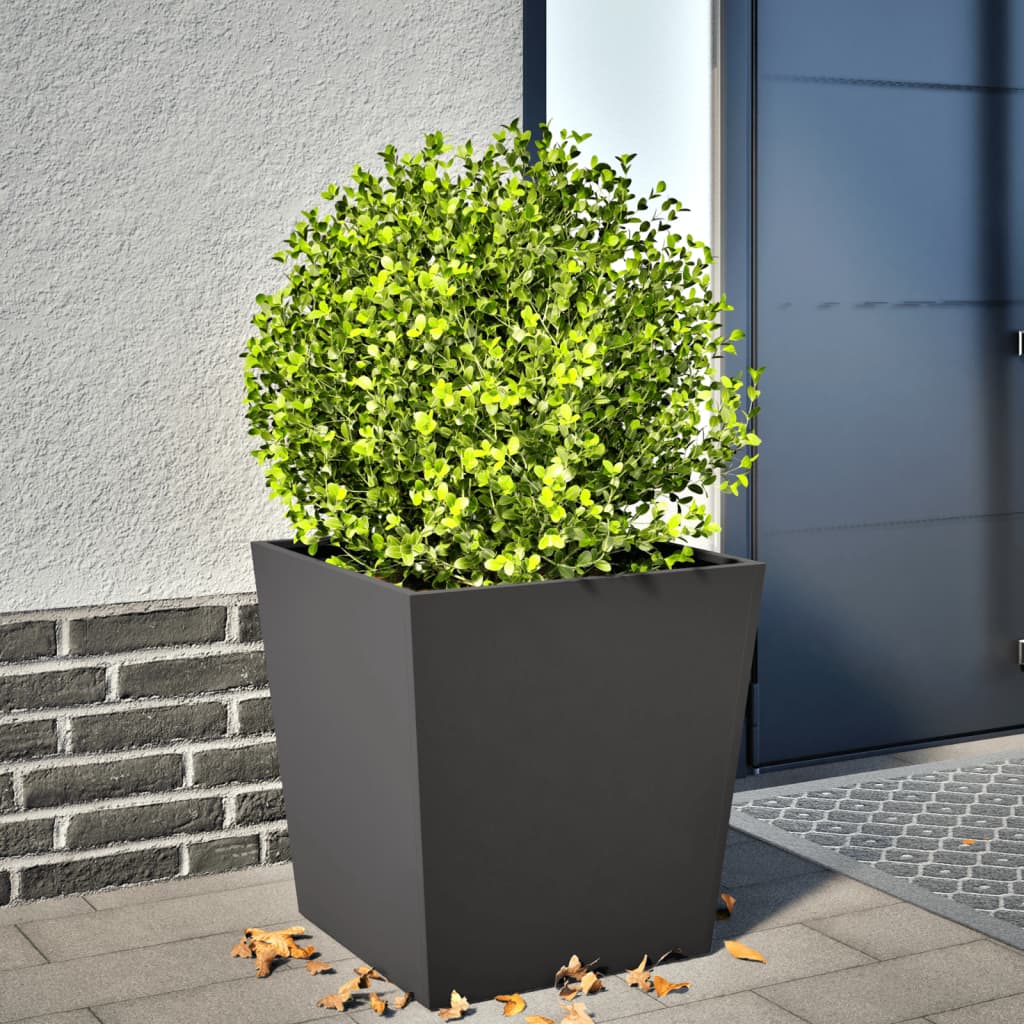 VIDAXL -Planungsbox 50x50x50 cm Stahl schwarz