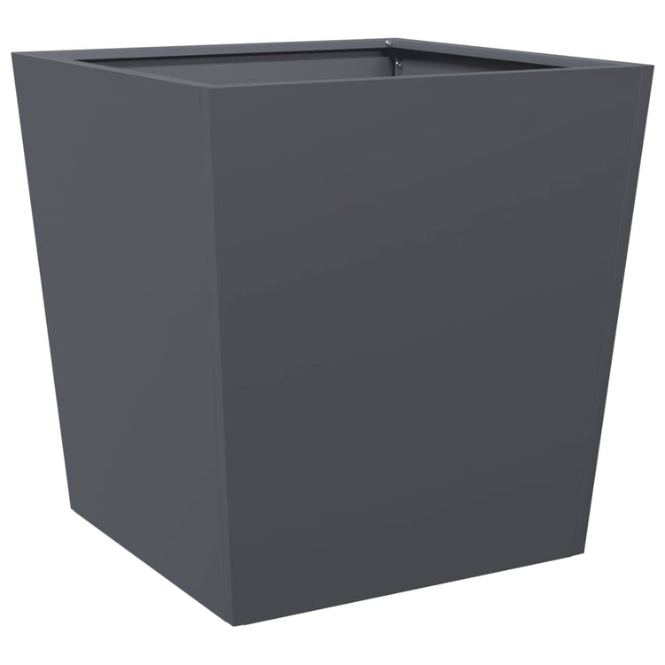 VIDAXL -Planungsbox 50x50x50 cm Stahl -Anthrazit -geläutet