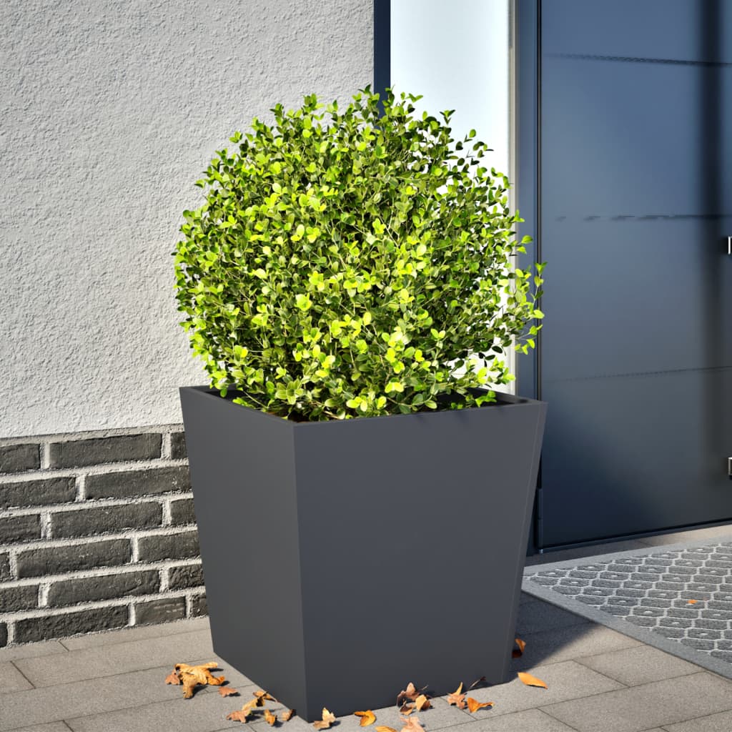 VIDAXL -Planungsbox 50x50x50 cm Stahl -Anthrazit -geläutet