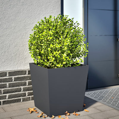 VIDAXL -Planungsbox 50x50x50 cm Stahl -Anthrazit -geläutet